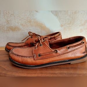 COPY - Vintage Frye Leather Topsiders / Loafers / Boat Shoes Women's Size 7 - 7…